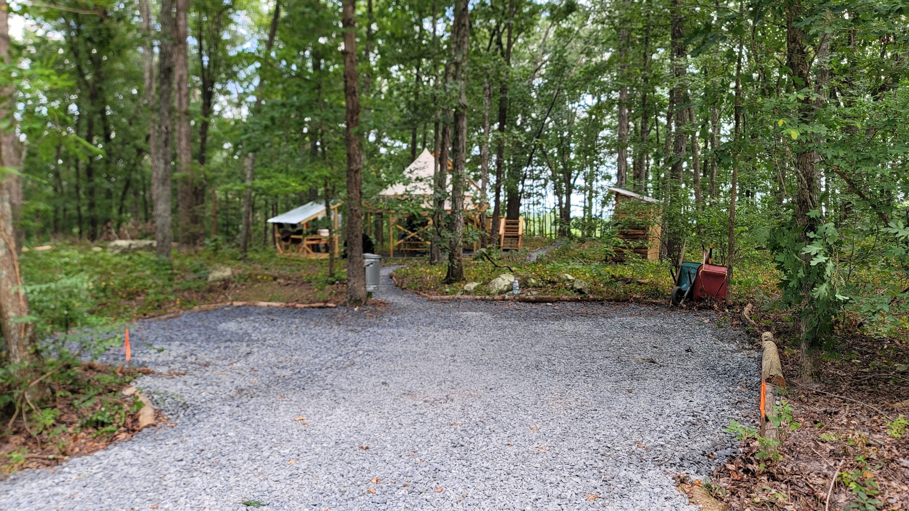 Enceinte de l’hébergement