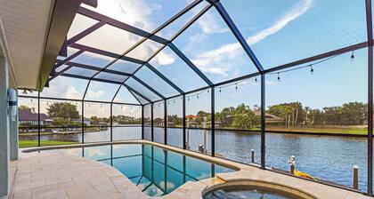 Laguna Paradiso: 180+degree views, Pool-Spa, Saltwater Dock, Fire Pit, Game Room