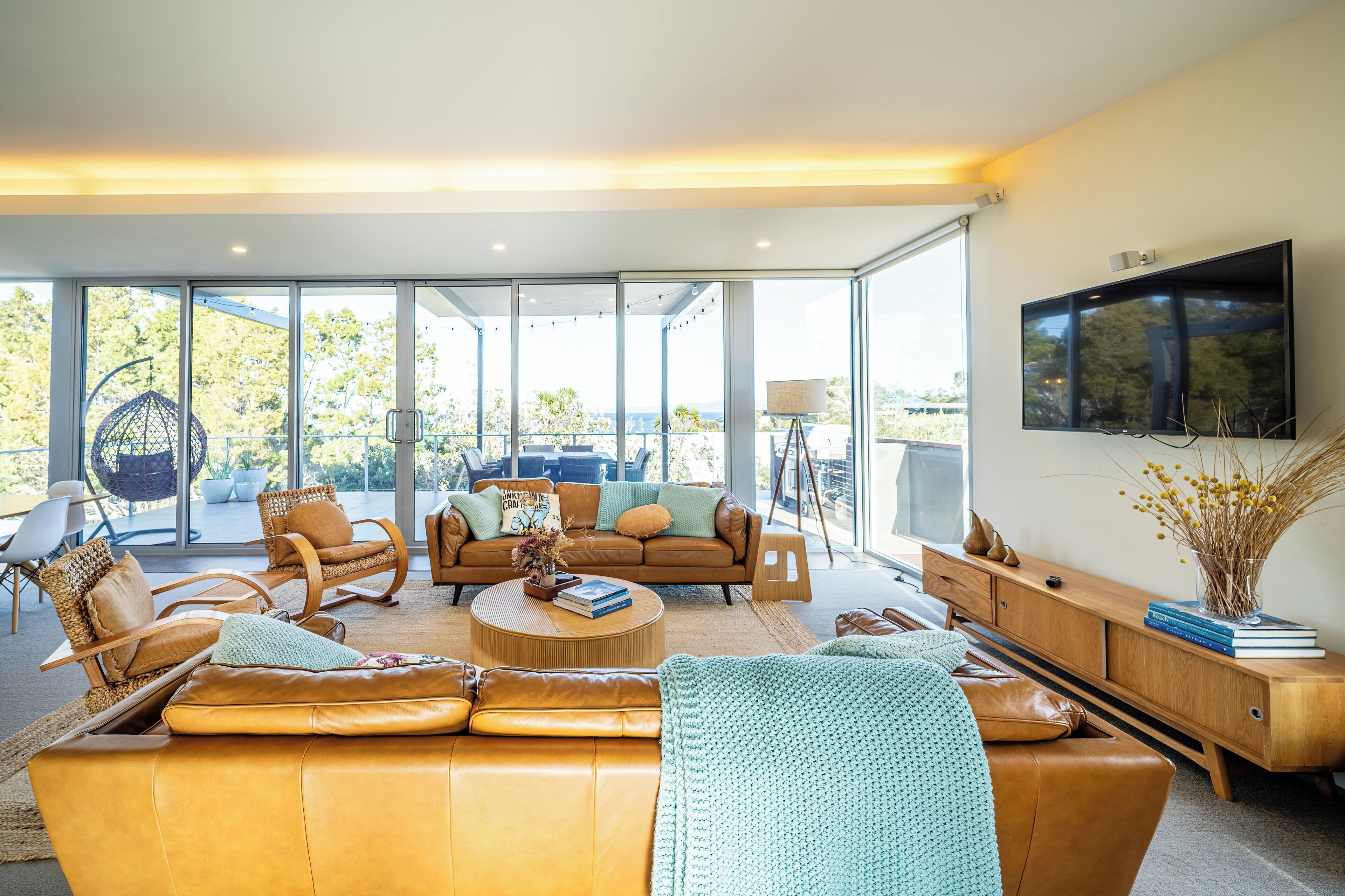 House | Living room | 1-cm Smart TV with digital channels