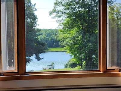 North Fork Flambeau River near Park Falls, 3BR, 1BA country home, on ATV route.