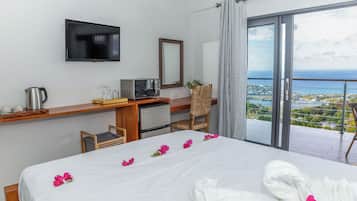 1 bedroom, laptop workspace, iron/ironing board, free WiFi