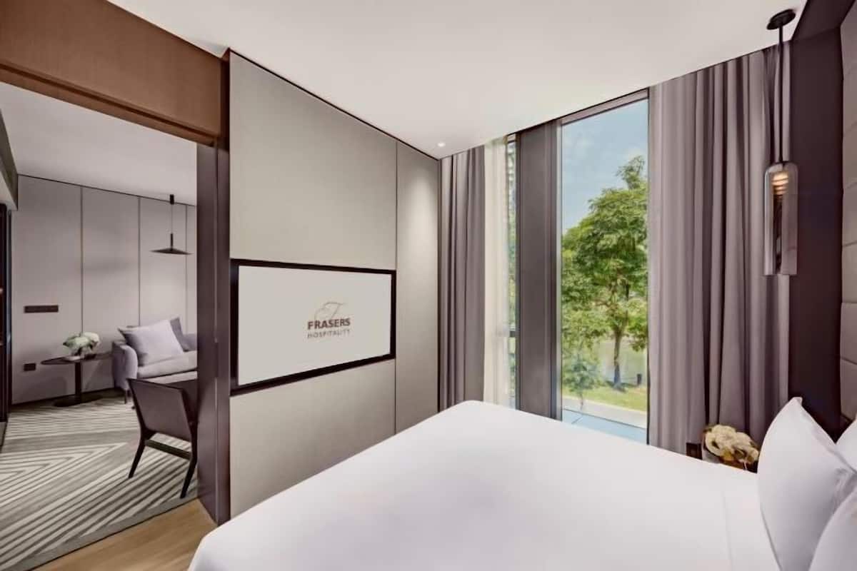 1 quarto, roupas de cama premium, edredons de pluma