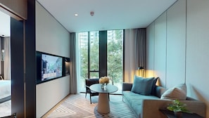 Premier Suite, 1 Bedroom, River View (One Bedroom Premier, Lounge Access) | View from room - Fraser Residence River Promenade (Singapore)