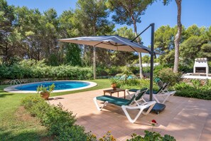 Pool - N'ANTIGA - Nice house with private pool and free WiFi (Sant Lluís)
