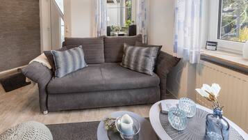 Télévision, table de tennis de table, chaßne hi-fi