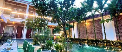 Façade de l’hébergement