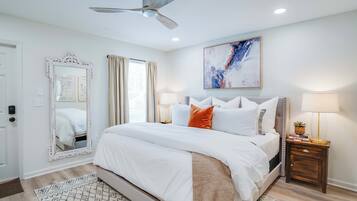 3 chambres, fer et planche Ă repasser, Wi-Fi, draps fournis