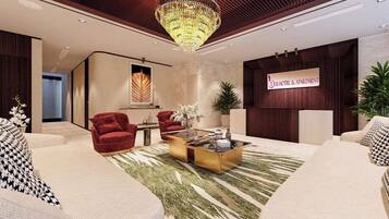 49-inch flat-screen TV with cable channels