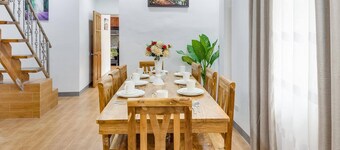 A 5-minute walk fromseashore perfect for scuba diving and any water activity.