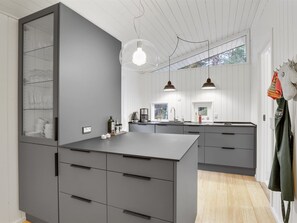 Fridge, microwave, dishwasher, highchair
