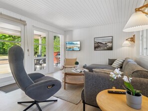 Fernseher, Kamin