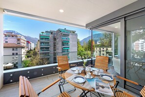Outdoor dining - Appartamento Lago e Monti (Locarno)