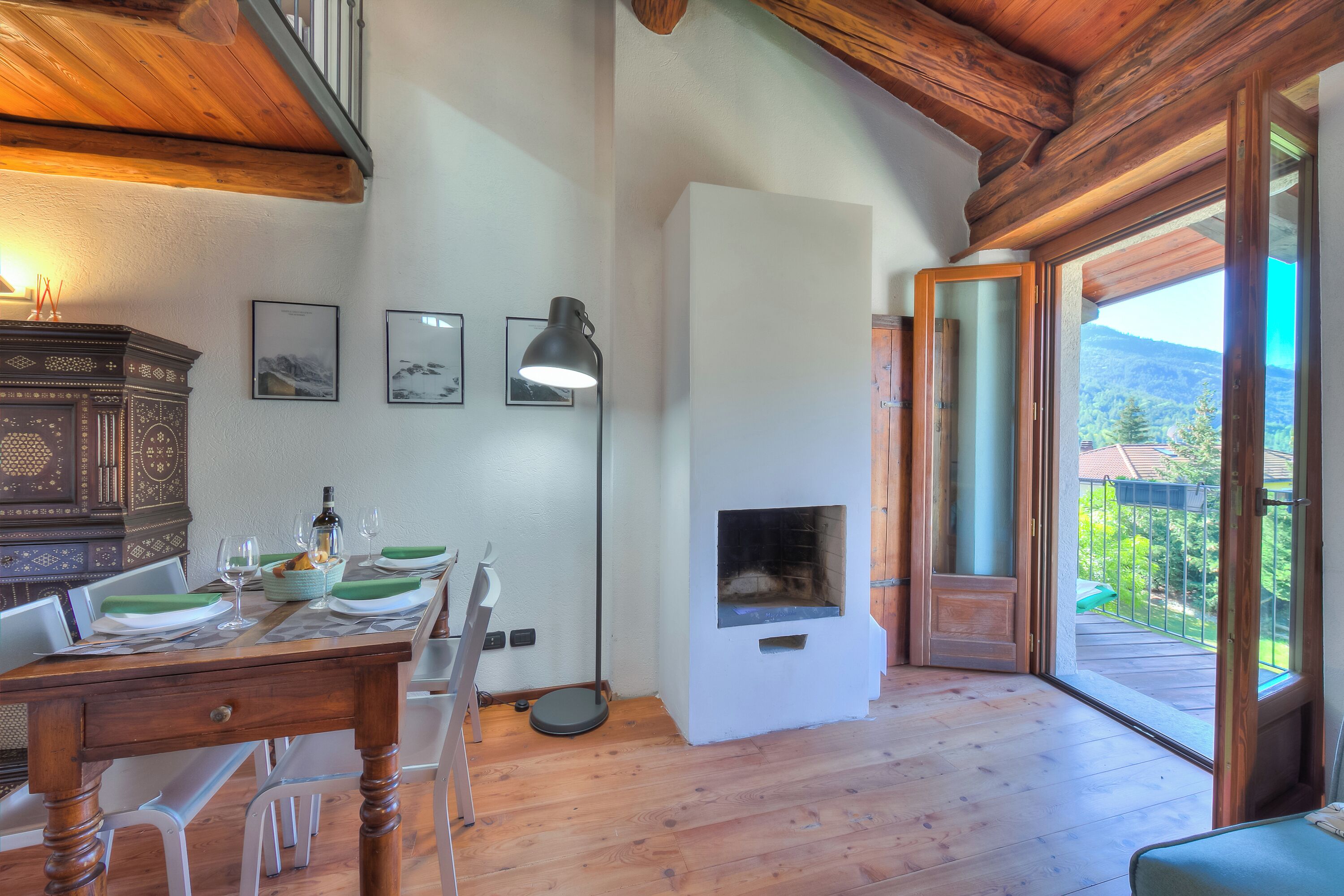 家庭公寓, 多間臥室 (San Marco Lodge Apt Mountain Retreat) | 室外用餐