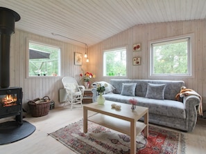 TV, fireplace - "Elmer" - 400m from the sea by Interhome (Jerup)