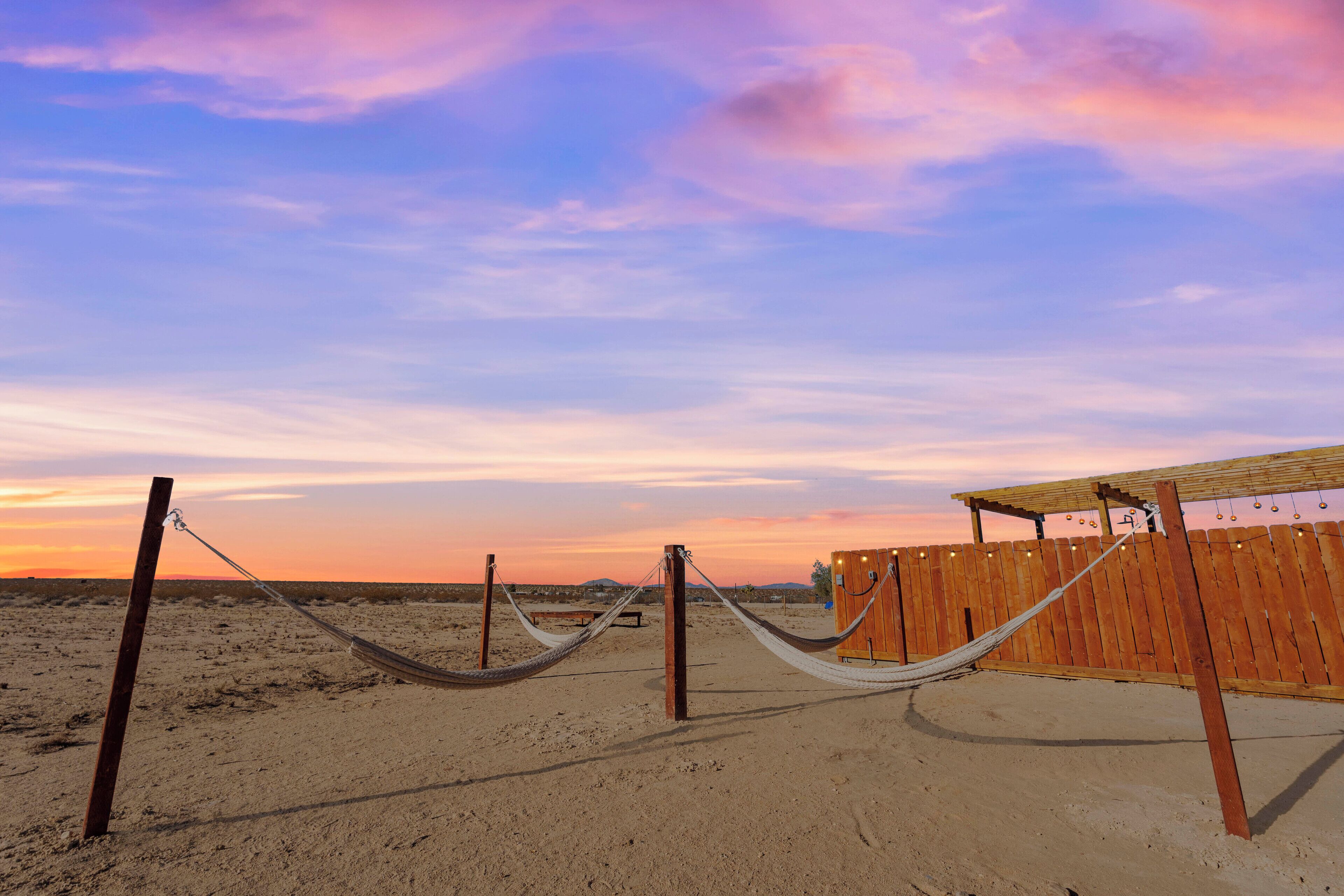 Sun-loungers, beach towels