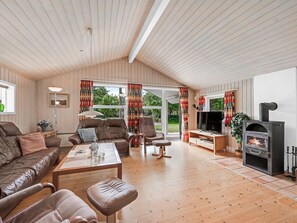 TV, fireplace, DVD player