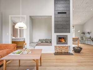 TV, fireplace - "Alena" - 1km from the sea by Interhome (Vejers Strand)