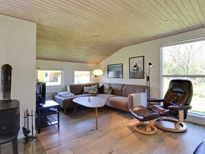 TV, fireplace, DVD player