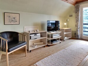 Fernseher, Kamin