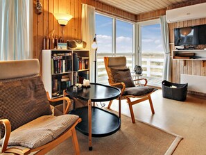 Tv och eldstad