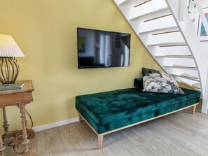 Televisión y reproductor de DVD 