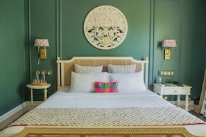 1 habitación y ropa de cama 