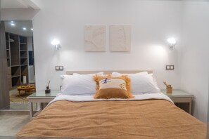 2 slaapkamers, een kluis op de kamer, een strijkplank/strijkijzer