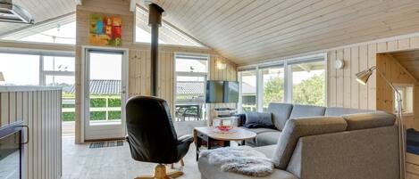 TV, fireplace, DVD player