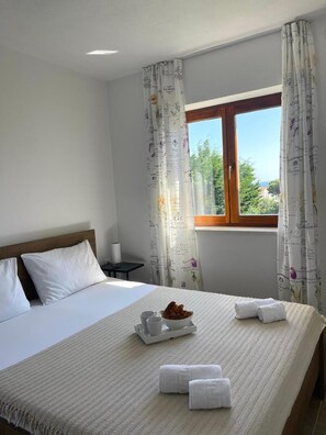 2 chambres, Wi-Fi, literie fournie