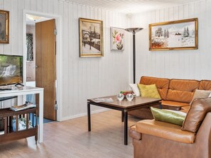Fernseher, Kamin
