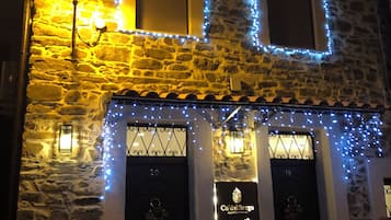 Fachada de la propiedad