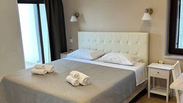 Superior Double Room | Frette Italian sheets, premium bedding, memory foam beds, desk