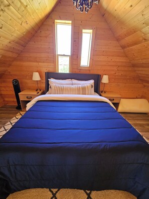 Cabaña | 1 habitación, decoración personalizada y muebles diferentes 