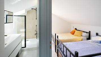 2 slaapkamers, een strijkplank/strijkijzer, gratis wifi, beddengoed