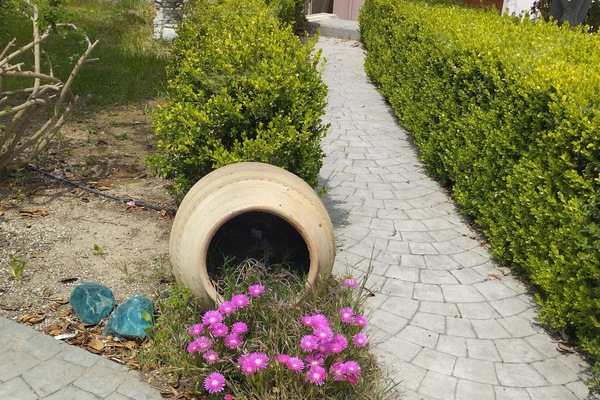 Enceinte de l’hébergement