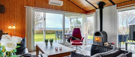 TV, fireplace, DVD player