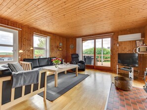 TV, fireplace, DVD player