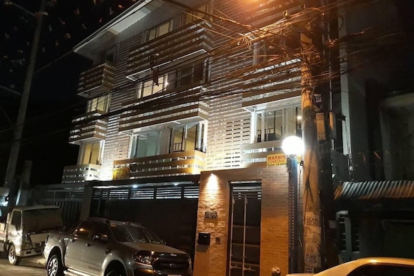 Façade de l’hébergement
