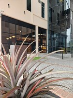 Fachada de la propiedad