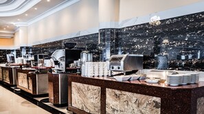 Morgenmadsbuffet hver dag mod et gebyr