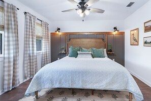 3 bedrooms, iron/ironing board, travel cot, WiFi