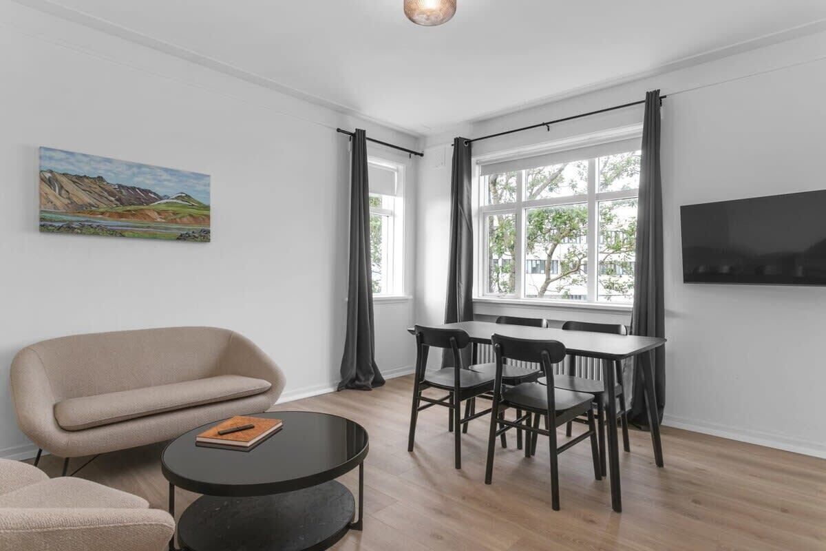 Eiriksgata Comfortable 3br Apt - Great Location - Reykjavík