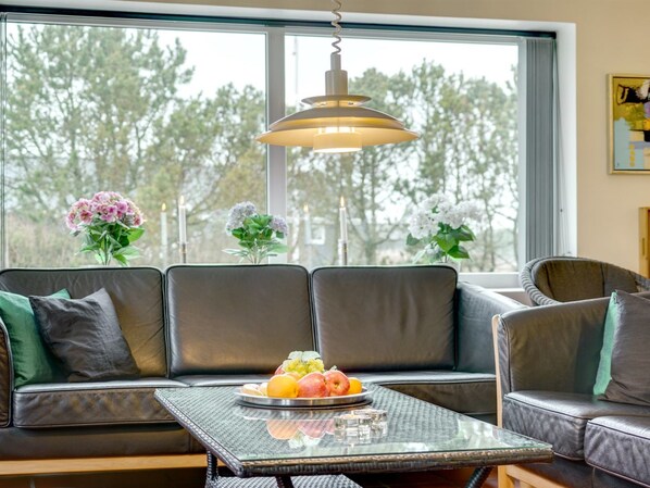 TV, caminetto, lettore DVD