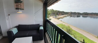Renovated modern studio by the lake for two in Vieux Boucau