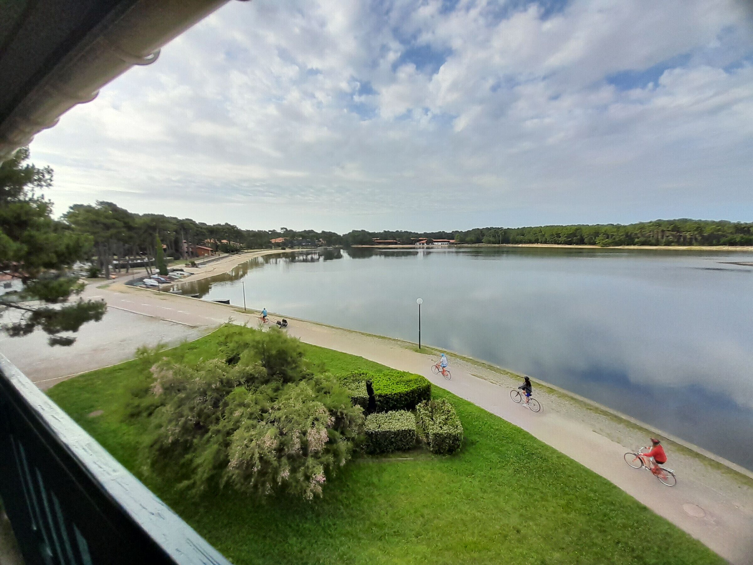 Uitzicht vanuit accommodatie