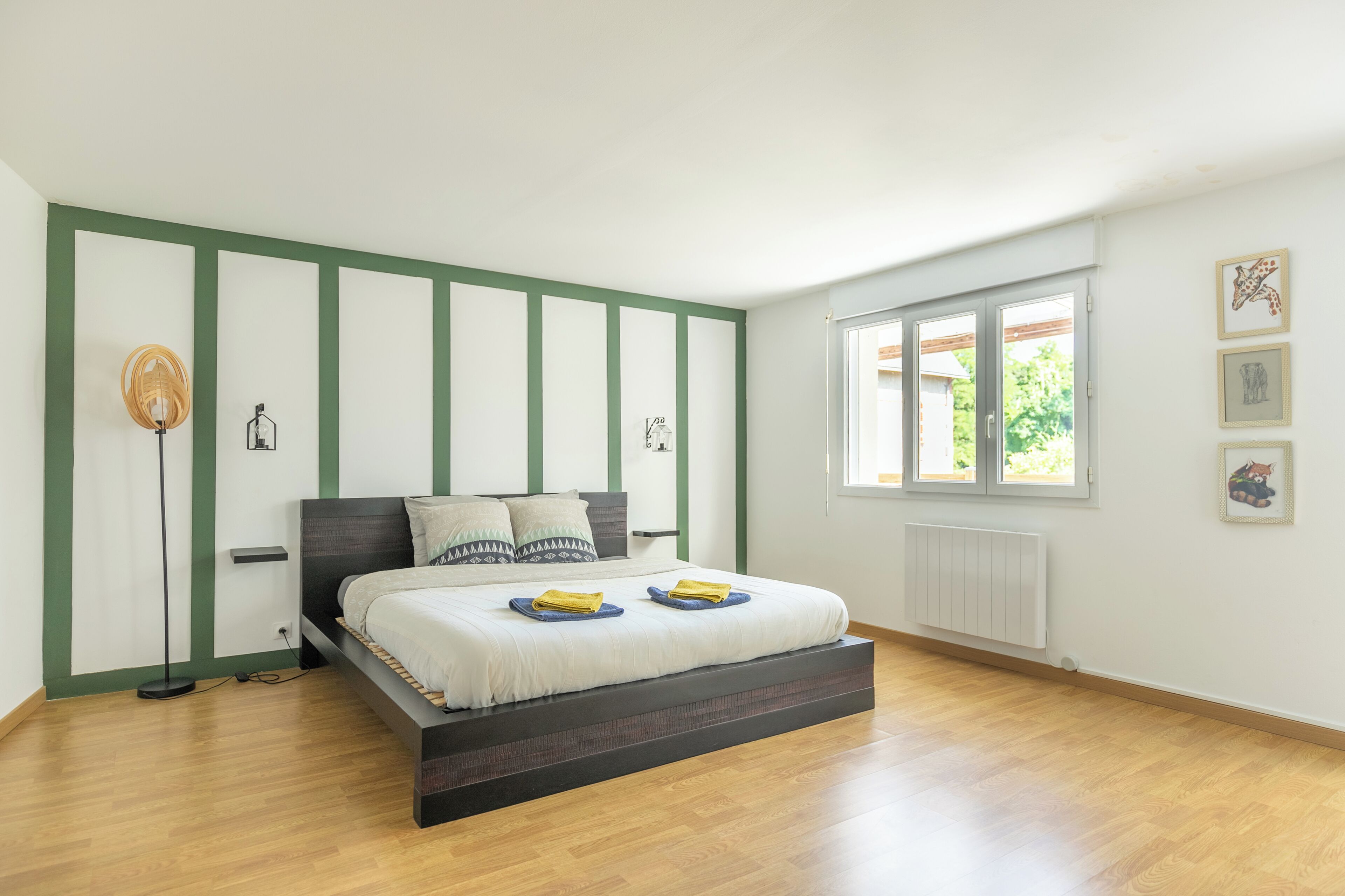 4 habitaciones, cuna de viaje, wifi y ropa de cama 