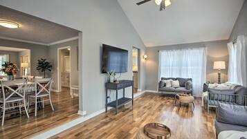 Smart TV, video games, DVD player