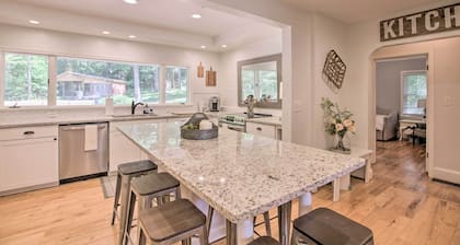 A spacious 5-bedroom, 3.5-bath home designed for relaxed winter gatherings. With multiple living areas, a large kitchen for shared meals, and plenty of room to spread out, The Wine Cottage is ideal for families or friends gathering near Nelson 151.