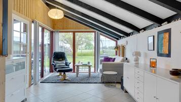 Télévision, cheminée