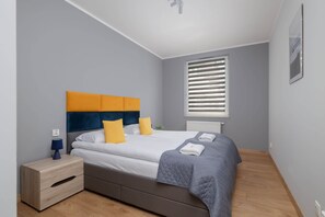 2 soverom, strykejern/-brett, wi-fi og sengetøy